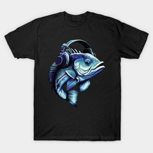 Bass Beats Underwater T-Shirt